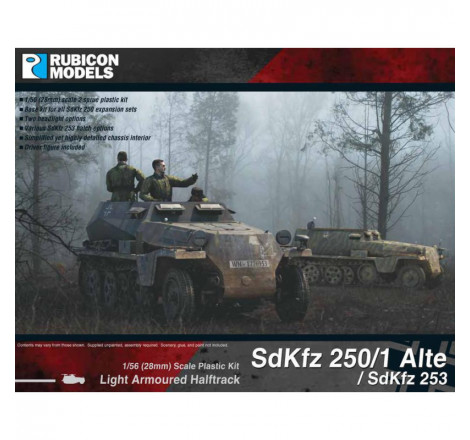 Rubicon Models® - SdKfz 250/1 Alte SdKfz 253 1:56 (28 mm) référence 280032