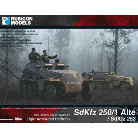 Rubicon Models® - SdKfz 250/1 Alte SdKfz 253 1:56 (28 mm) référence 280032