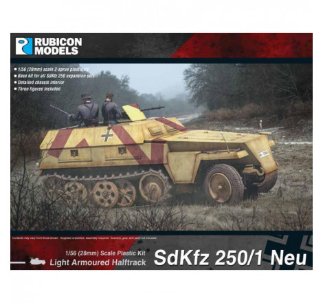 Rubicon Models® - Half Track SdKfz 250/1 Neu 1:56 (28 mm) référence 280038