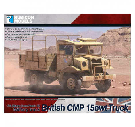 Rubicon Models® - British CMP 15cwt Truck 1:56 (28 mm) référence 280056