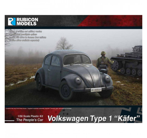 Rubicon Models® - Volkswagen Type 1 "Käfer" 1:56 (28 mm) référence 280081