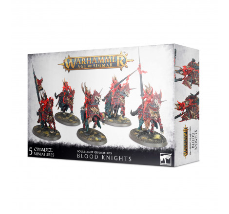 Soulblight Gravelords Blood Knights - Warhammer Age Of Sigmar