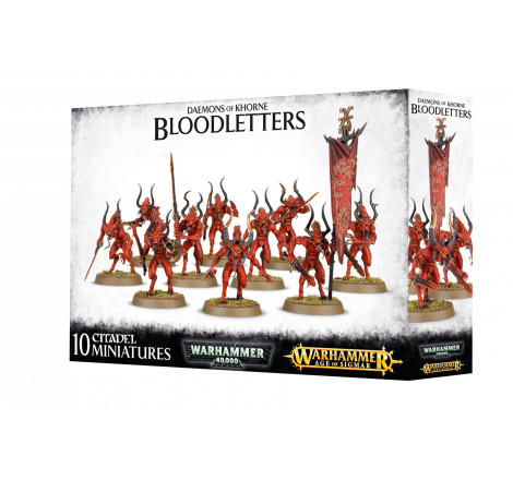 Deamons of Khorne Bloodletters - Warhammer Age Of Sigmar