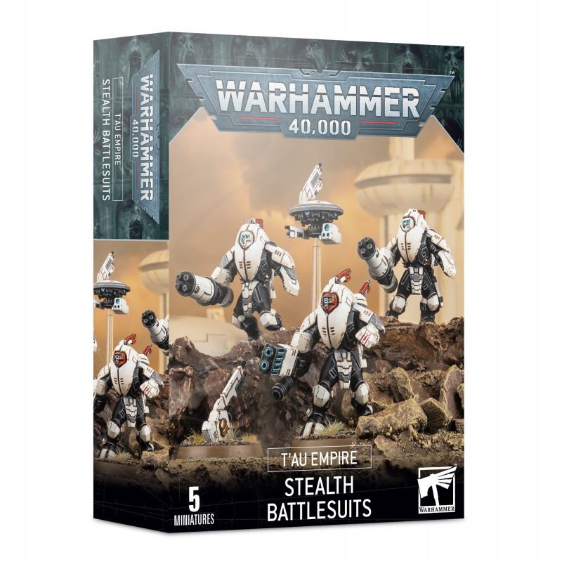 T'AU Empire Stealth Battlesuits - Warhammer 40K