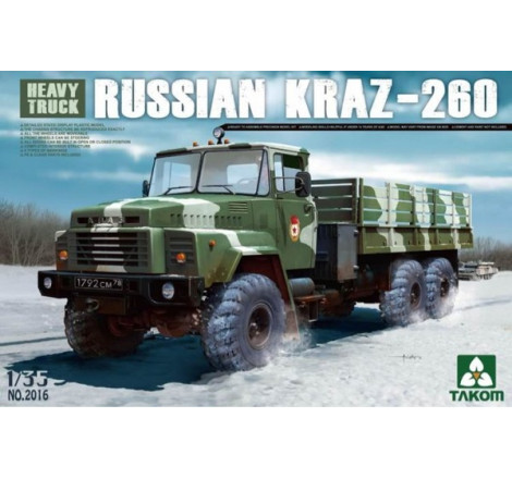 Takom maquette Russian Kraz-260 1:35 référence 2016