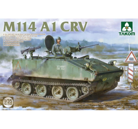 Takom maquette M114 A1 CRV 1:35