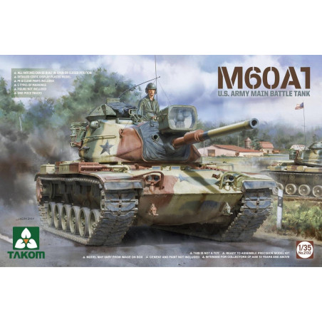 Takom maquette M60A1 US Army 1:35 référence 2132