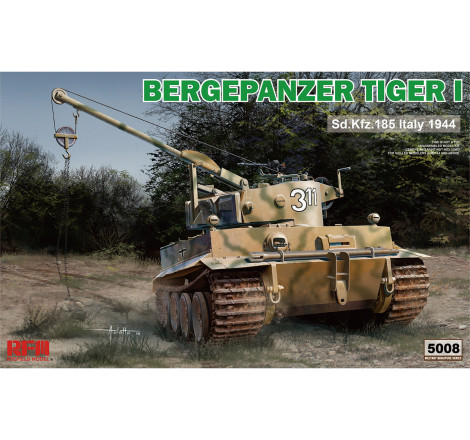 Ryefield Model maquette Bergepanzer Tiger I Italie 1944 1:35 référence 5008