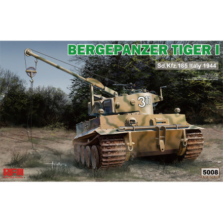 Ryefield Model maquette Bergepanzer Tiger I Italie 1944 1:35 référence 5008