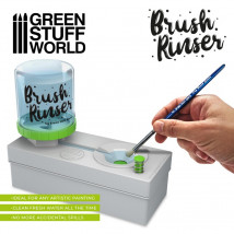 Brush Rinser Green Stuff World. Distributeur d'eau pour maquettiste