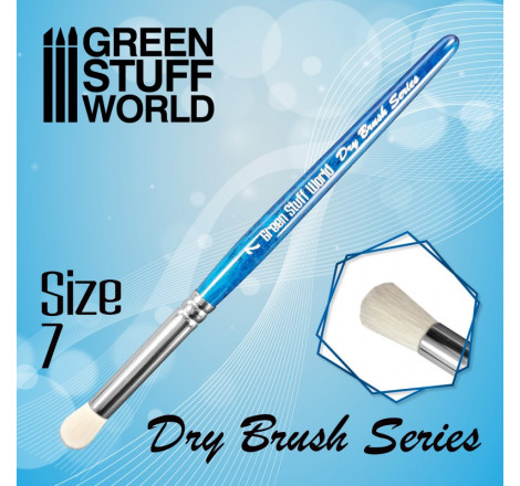 Pinceau de brossage taille 7 Green Stuff World