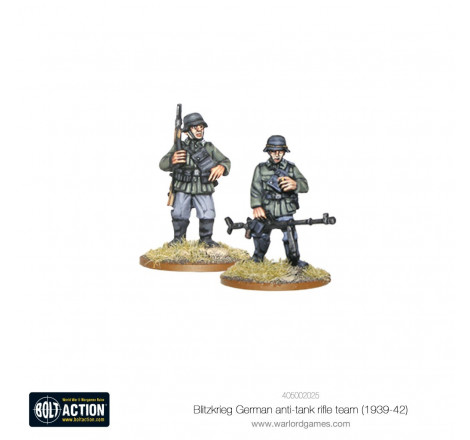 Bolt Action - Blitzkrieg German anti-tank rifle team (1939-42)