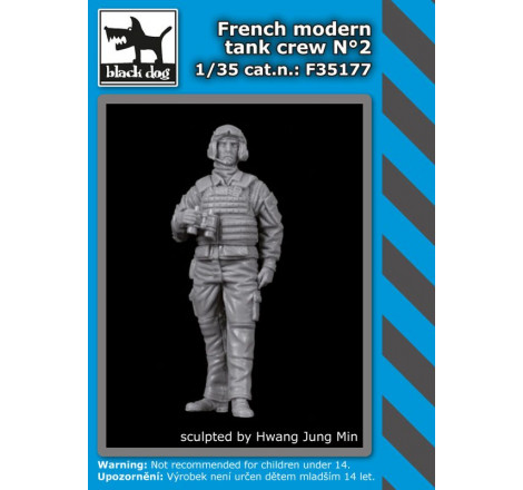 Black Dog - French modern tank crew 1:35 référence F35177