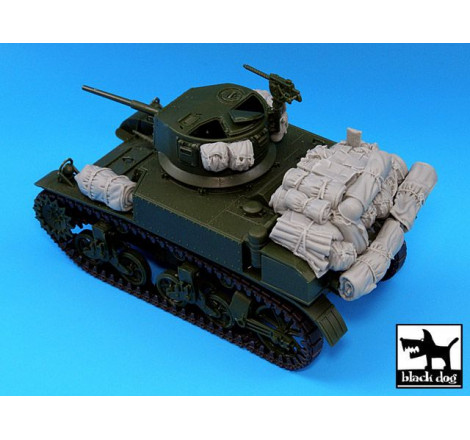 Black Dog - Kit upgrade M3A1 Stuart 1:35 référence T35027