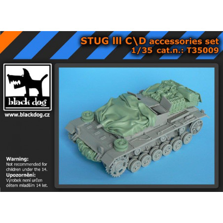Black Dog - Kit upgrade Stug III Ausf.C/D 1:35 référencer T35009