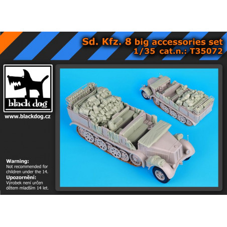 Black Dog - Kit upgrade Sd.Kfz.7 1:35 référence T35072