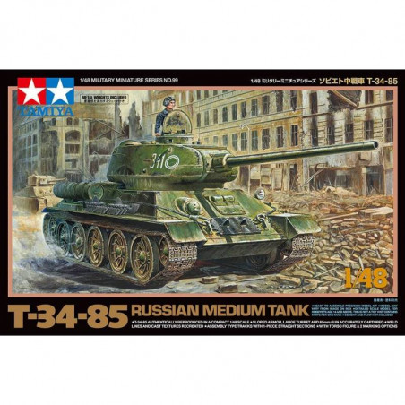 Tamiya® T-34/85 char soviétique 1:48 référence 32599