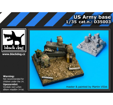 Black Dog® Vignette US Army 1:35 référence D35003