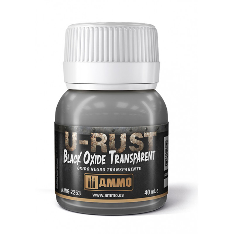 Ammo® U-Rust Black Oxide Transparent A.mig-2253