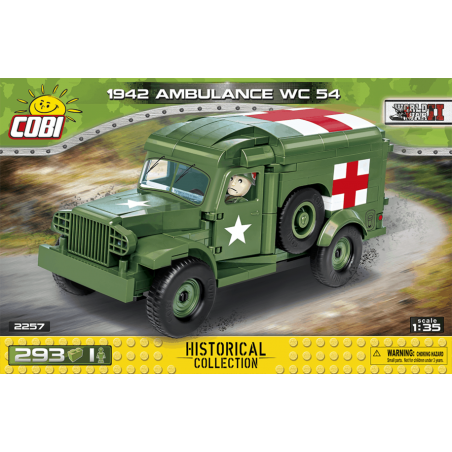 Cobi - Ambulance WC 54 1942 référence 2257