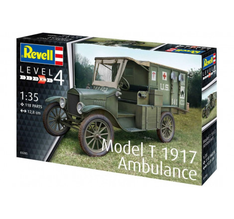 Revell® Maquette voiture Model T 1917 Ambulance 1:35