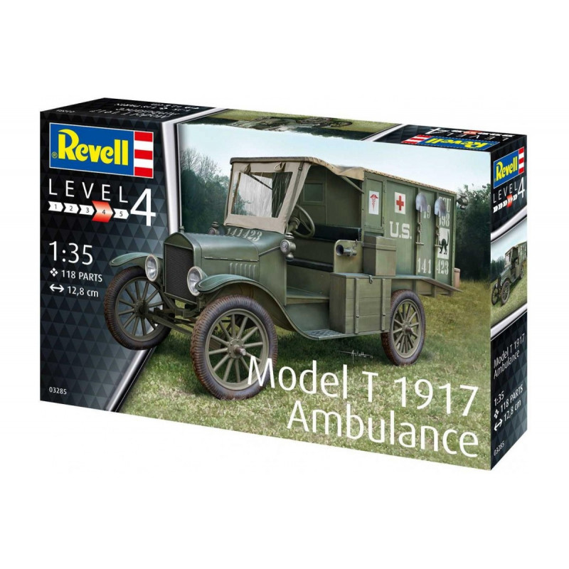 Revell® Maquette voiture Model T 1917 Ambulance 1:35