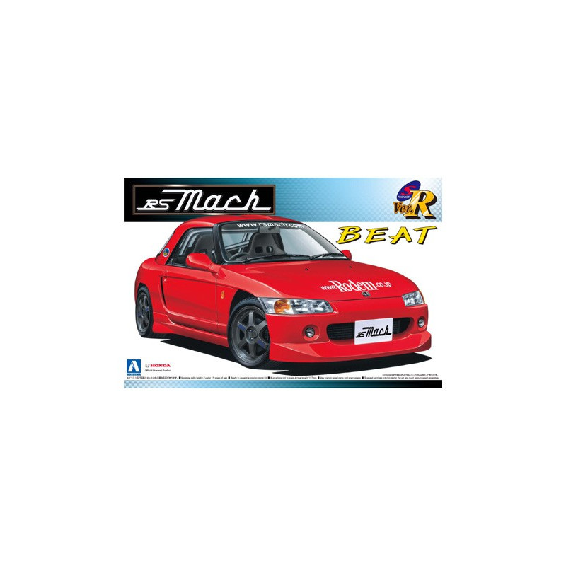 Aoshima Maquette voiture Honda RS Mach Beat 1:24