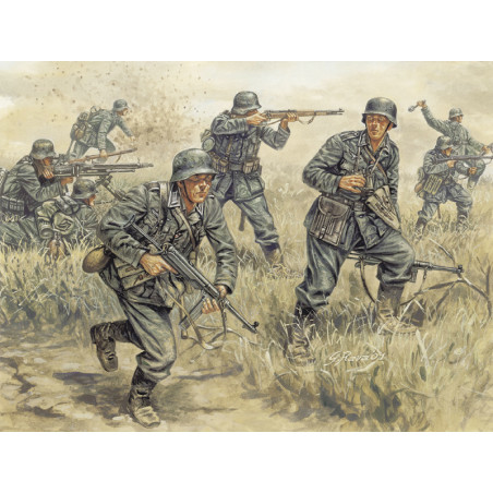 Italeri infanterie allemande 1:72 référence 6033