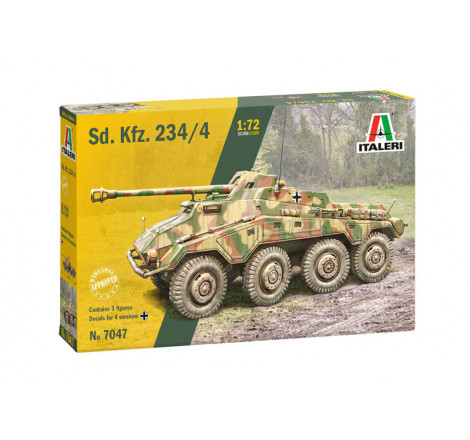 Italeri maquette militaire Sd. Kfz. 234/4 1:72 référence 7047