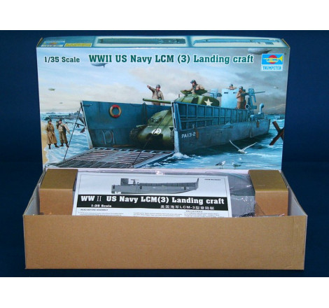 Trumpeter® maquette militaire Landing craft US Navy LCM (3) 1:35 référence 00347.