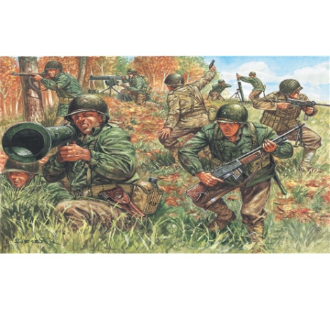 Italeri® maquette militaire Infanterie américaine 1:72 référence 6046