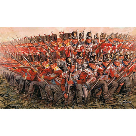 Italeri® maquette militaire Infanterie Britannique Waterloo 1815 1:72 référence 6095