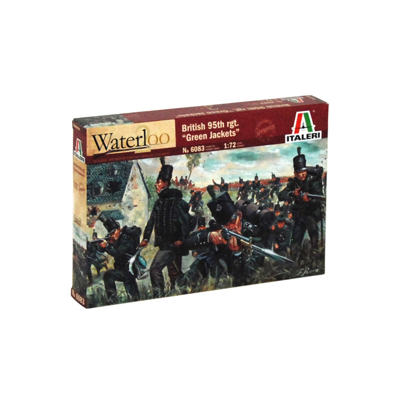 Italeri® maquette militaire Gilets vert Britannique Waterloo 1815 1:72 référence 6083