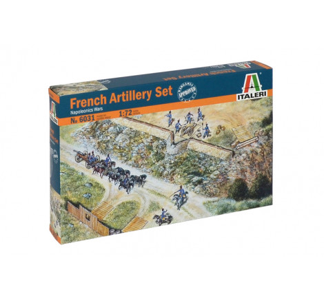 Italeri® maquette militaire Set artillerie Française 1:72 référence 6031