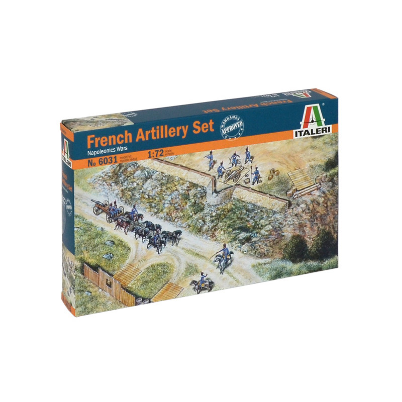 Italeri® maquette militaire Set artillerie Française 1:72 référence 6031