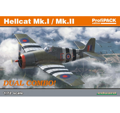 Eduard® maquette militaire Avion Hellcat Mk1 / Mk2 1:72 référence 7078