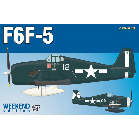 Eduard® maquette militaire Avion F6F-5 1:72 référence 7450