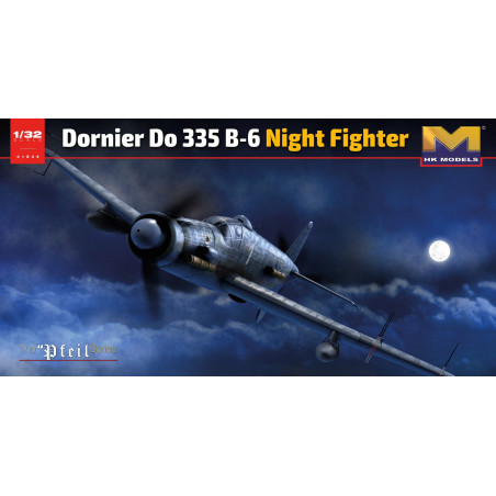 HK Models® Maquette avion Dornier DO 335 B-6 Night Fighter échelle 1:32 référence 01E021