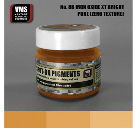 VMS® Pigment fresh rust (rouille fraiche) No.08B ton brillant 45ml