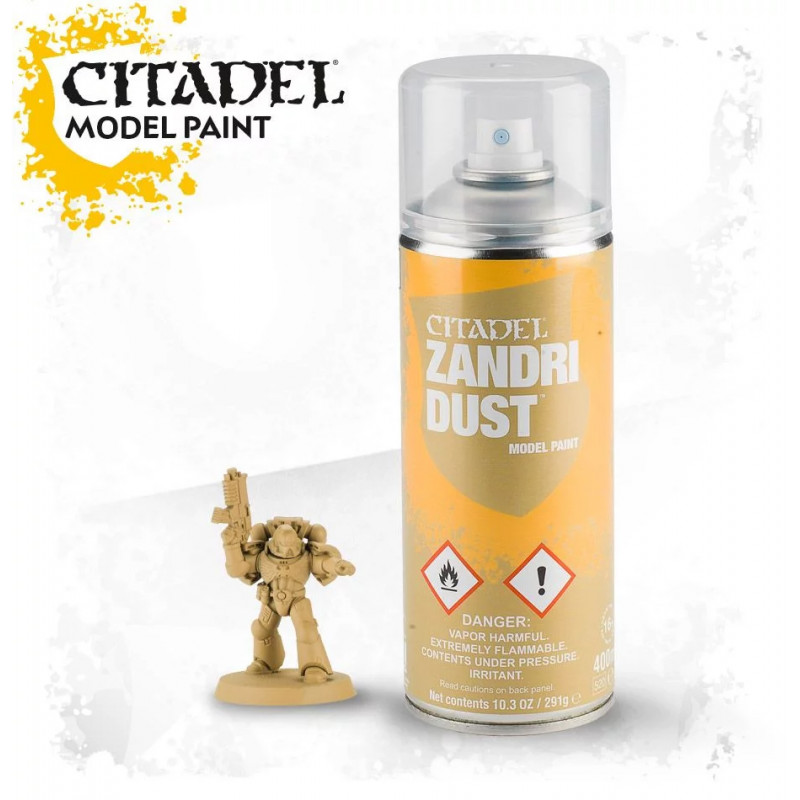 Bombe de peinture Citadel Zandi Dust
