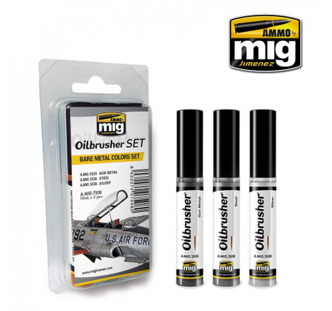 Set oilbrusher métal Ammo AMIG7508 Aupetitbunker reims