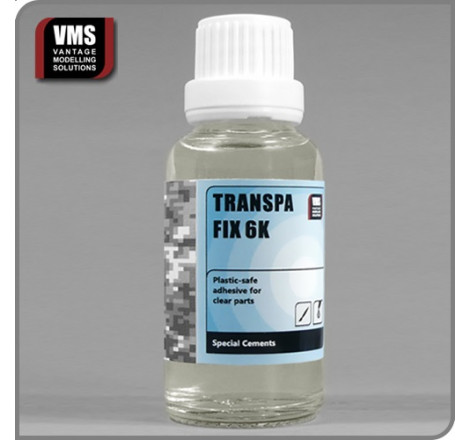 VMS® Colle transparente : Transpa Fix 6K 20ml