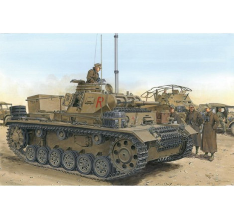 Dragon® Smart Kit Maquette de Char Panzer III Ausf.H 1:35 référence 6901