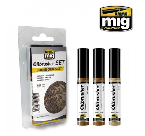 Set oilbrusher Ground Ammo AMIG7503