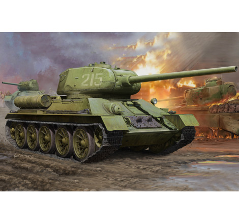 Hobby Boss® Maquette char soviétique T-34/85 1:16 référence 82602