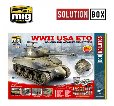 Ammo® Solution Box WWII USA ETO A.MIG-7700