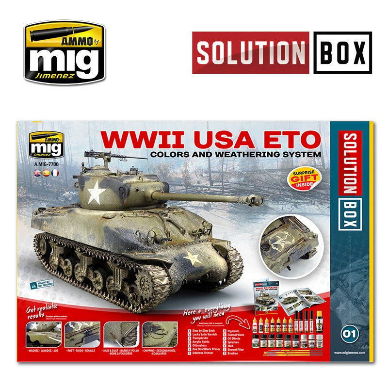 Ammo® Solution Box WWII USA ETO A.MIG-7700