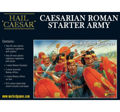 Warlord Games® Hail Caesar - Caesarian Roman Starter Set