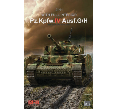 RFM® Pz.Kpfw.IV Ausf.G/H kit intérieur 1:35