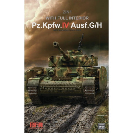 RFM® Pz.Kpfw.IV Ausf.G/H kit intérieur 1:35